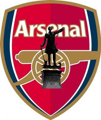 Fuball: Das neue Emblem von Arsenal London